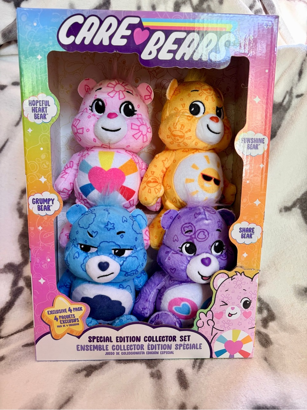 Care Bears (2025) 8” Plush 4-Pack Special Edition/Walmart Exclusive - NIB/NWT